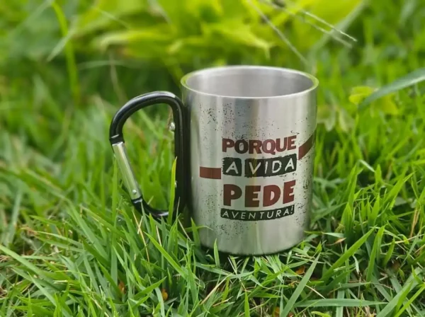 Caneca com mosquetão - Imagem 2