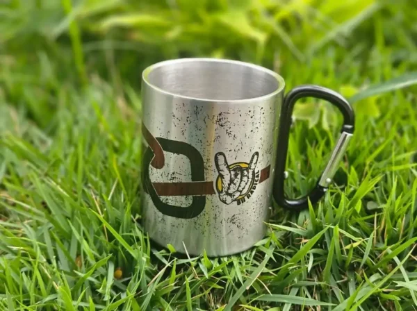 Caneca com mosquetão - Imagem 3